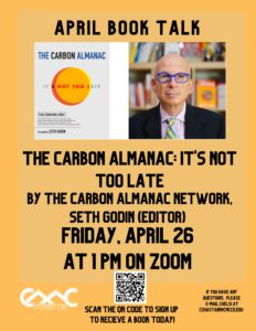 Zoom Book Talk of The April Book Study Book The Carbon Almanac