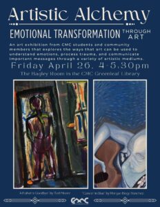 Flyer for Artistic Alchemy Art Show