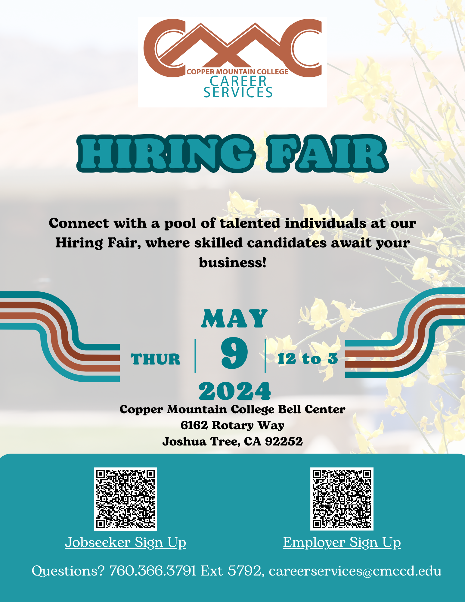 CMC Hiring Fair Spring 2024