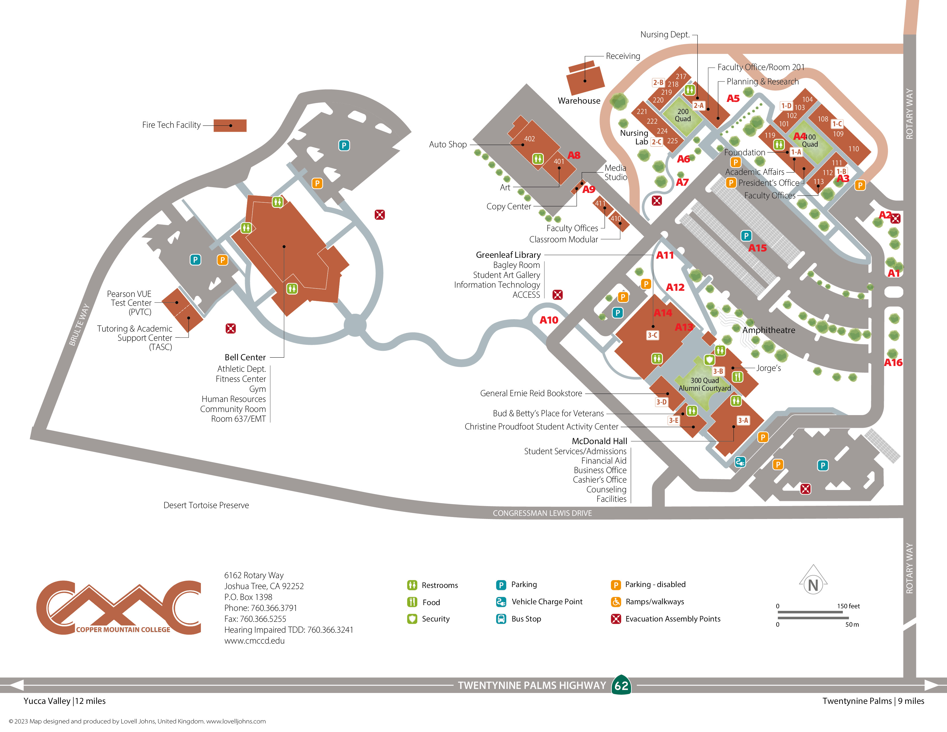 CMC debuts new campus maps this spring - Copper Mountain College