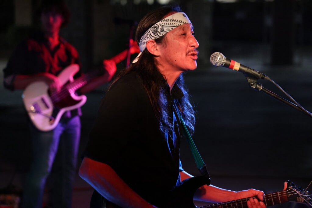 Ed Kabotie in concert at CMC in 2023