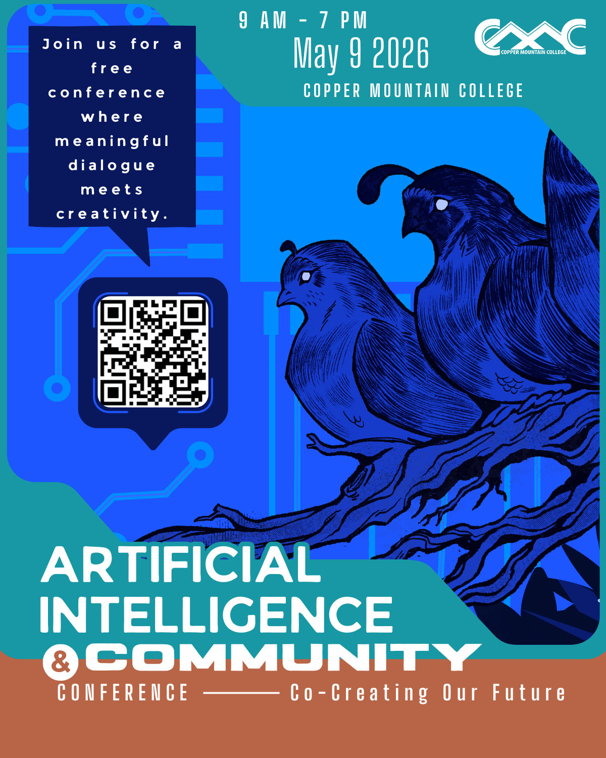 Flyer for 2026 ILO conference on AI